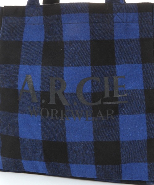 AMERICAN RAG CIE（アメリカンラグシー）の「【AMERICAN RAG CIE】BUFFALO TOTE（トートバッグ・レディース・ブルー/ブラック・FREE）」の16枚目の写真