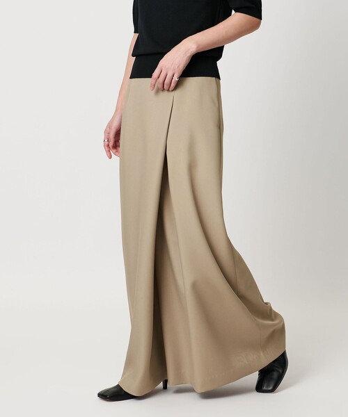 MARW UNITED ARROWS（マルゥ ユナイテッドアローズ）の「＜MARW UNITED ARROWS＞フロントタック ロングスカート（スカート・レディース・ブラック/ネイビー/ベージュ・38/36/34）」の14枚目の写真