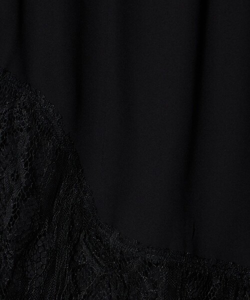 ATTISESSION（アティセッション）の「＜ATTISESSION＞レース ドッキング ロングスカート（スカート・レディース・ダークグレー/ブラック・38/36）」の17枚目の写真