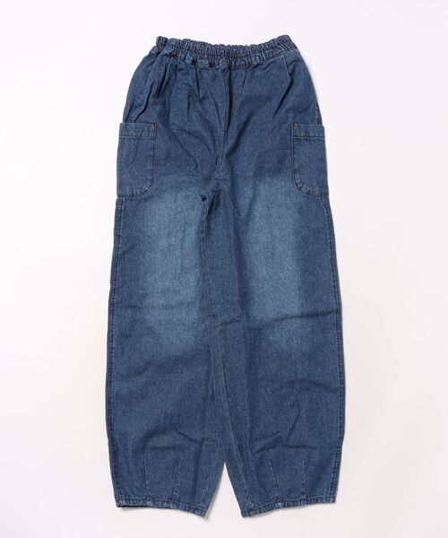 KiCCOLY（キッコリー）の「ﾜｷﾎﾟｹﾊﾟﾝﾂ（デニムパンツ・キッズ・ネイビー/ブルー・120cm/130cm/140cm/150cm/110cm）」の3枚目の写真