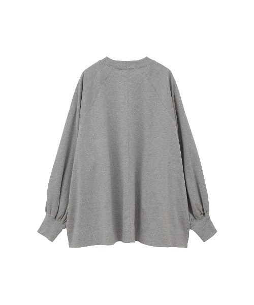 セール】WAIST TUCK VOLUME SLEEVE TOPS(スウェット)|MANOF(マノフ セール】WAIST TUCK VOLUME SLEEVE TOPS(スウェット)|MANOF(マノフ
