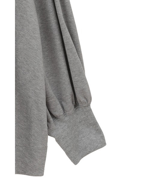 セール】WAIST TUCK VOLUME SLEEVE TOPS(スウェット)|MANOF(マノフ セール】WAIST TUCK VOLUME SLEEVE TOPS(スウェット)|MANOF(マノフ