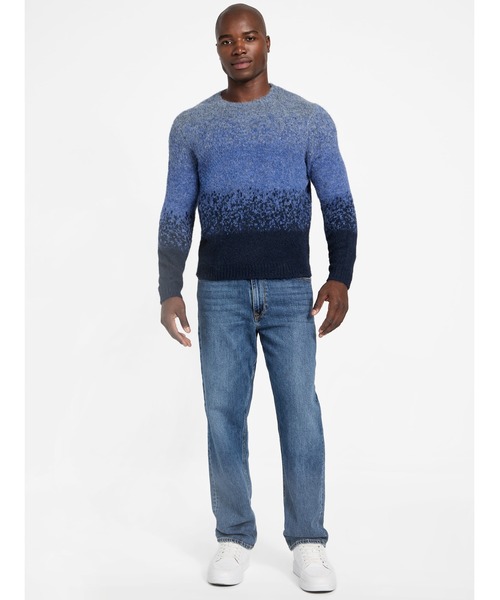 Guess（ゲス）の「LS Cn Trey Marled Stripe Sweater ニット セーター（ニット/セーター・メンズ・ネイビー/グレー/ベージュ・X-LARGE/LARGE/SMALL/MEDIUM）」の13枚目の写真