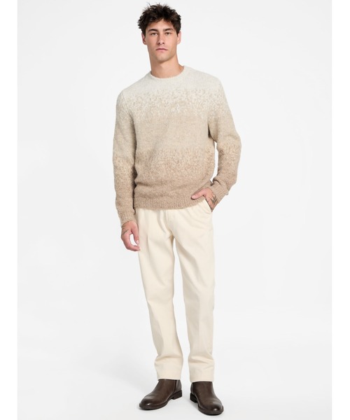 Guess(ゲス)の「LS Cn Trey Marled Stripe Sweater ニット セーター(ニット/セーター・メンズ・ネイビー/グレー/ベージュ・X-LARGE/LARGE/SMALL/MEDIUM)」の21枚目の写真