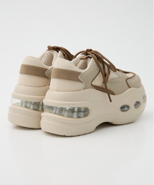 RODEO CROWNS WIDE BOWL(ロデオクラウンズワイドボウル)の「ボリュームソールスニーカー(スニーカー・レディース・ブラック/マルチ/ベージュ系その他・MEDIUM/LARGE)」の12枚目の写真