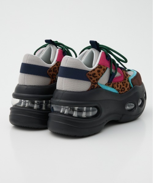 RODEO CROWNS WIDE BOWL(ロデオクラウンズワイドボウル)の「ボリュームソールスニーカー(スニーカー・レディース・ブラック/マルチ/ベージュ系その他・MEDIUM/LARGE)」の18枚目の写真