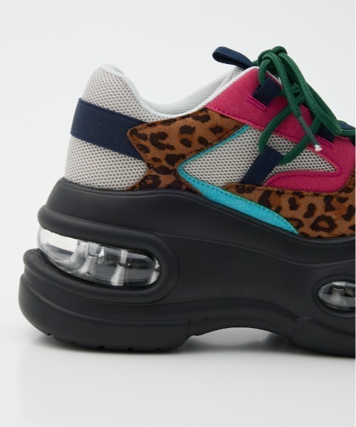 RODEO CROWNS WIDE BOWL(ロデオクラウンズワイドボウル)の「ボリュームソールスニーカー(スニーカー・レディース・ブラック/マルチ/ベージュ系その他・MEDIUM/LARGE)」の21枚目の写真