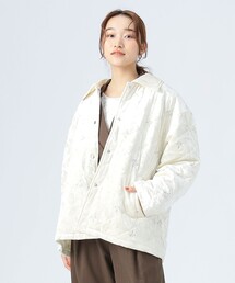 BEAMS HEART | ベロア 刺繍 ブルゾン(ブルゾン)