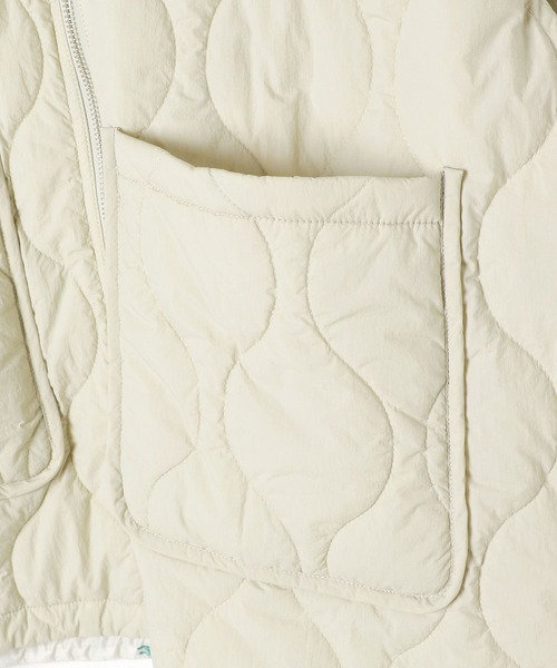 niko and...(ニコアンド)の「リバーシブルアソート柄キルトジャケット(その他アウター・レディース・シルバーグレー/ブラック/カーキ・MEDIUM/LARGE)」の16枚目の写真