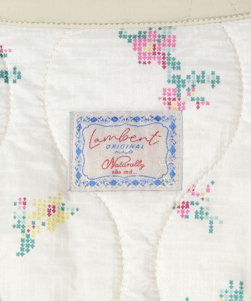 niko and...(ニコアンド)の「リバーシブルアソート柄キルトジャケット(その他アウター・レディース・シルバーグレー/ブラック/カーキ・MEDIUM/LARGE)」の13枚目の写真