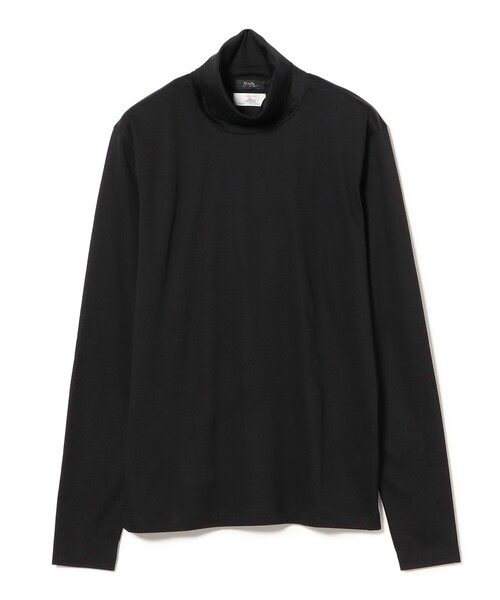 BRILLA per il gusto（ブリッラペルイルグースト）の「ALBINI コットン タートルネック カットソー（Tシャツ/カットソー・メンズ・ホワイト/ブラック/ネイビー・L/S/XS/M/XL）」の2枚目の写真