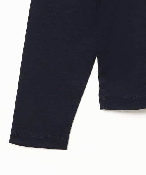 BRILLA per il gusto（ブリッラペルイルグースト）の「ALBINI コットン タートルネック カットソー（Tシャツ/カットソー・メンズ・ホワイト/ブラック/ネイビー・L/S/XS/M/XL）」の6枚目の写真