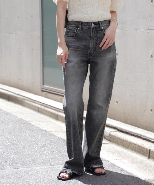 PICCADILLY（ピカデリー）の「◆〈フリーズマート別注〉PICCADILLY デニムパンツ【低身長サイズ有】（デニムパンツ・レディース・ブルー系その他/ブラック系その他・X-SMALL/SMALL/MEDIUM）」の2枚目の写真