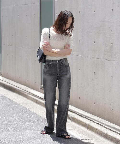 PICCADILLY（ピカデリー）の「◆〈フリーズマート別注〉PICCADILLY デニムパンツ【低身長サイズ有】（デニムパンツ・レディース・ブルー系その他/ブラック系その他・X-SMALL/SMALL/MEDIUM）」の9枚目の写真