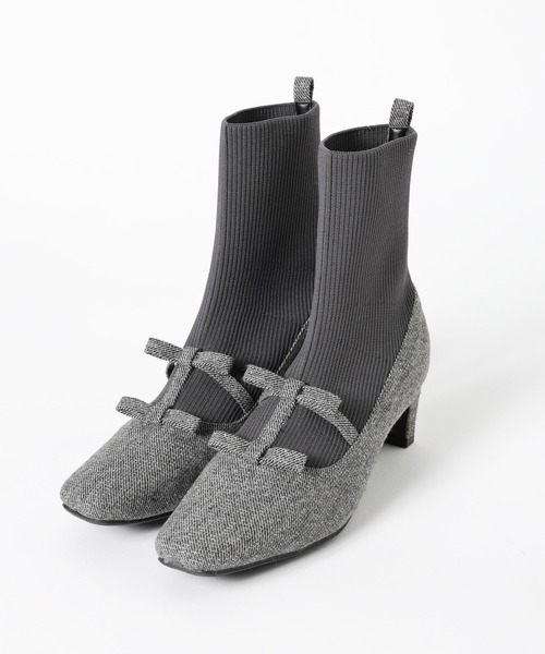 3.3 Field Trip （3.3フィールドトリップ）の「3.3 Field Trip／リボンニットブーツ（ブーツ・レディース・その他1/ブラウン/ブラック・MEDIUM/LARGE/SMALL/X-LARGE）」の19枚目の写真