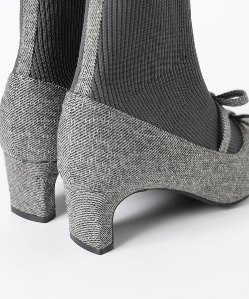 3.3 Field Trip （3.3フィールドトリップ）の「3.3 Field Trip／リボンニットブーツ（ブーツ・レディース・その他1/ブラウン/ブラック・MEDIUM/LARGE/SMALL/X-LARGE）」の22枚目の写真