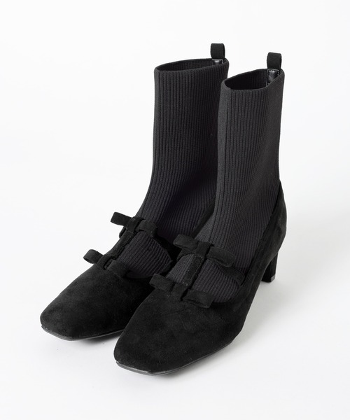 3.3 Field Trip （3.3フィールドトリップ）の「3.3 Field Trip／リボンニットブーツ（ブーツ・レディース・その他1/ブラウン/ブラック・MEDIUM/LARGE/SMALL/X-LARGE）」の17枚目の写真