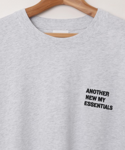ANME（アンメ）の「ANMEエンブロイダリーロゴ長袖Tシャツ（Tシャツ/カットソー・レディース・オートミール/オフホワイト/ブラック・S/M/L）」の20枚目の写真