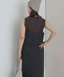 URBAN RESEARCH DOORS | バックVストレートキャミワンピース(ワンピース)