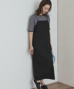 T STRAP BACK OPEN DRESS/Tストラップバックオープンドレス