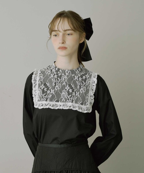 HEIREN】レースカラーブラウス（シャツ/ブラウス）｜HEIREN