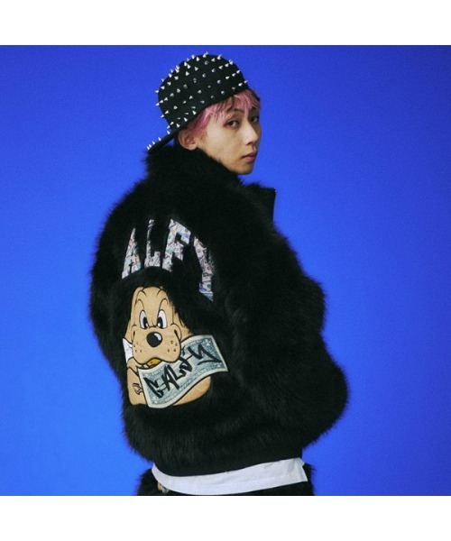 GALFY(ガルフィー)の「A'GEM/9 × .kom 『GALFY/ガルフィー』 お金大好きファーブルゾン(ブルゾン・メンズ・ブラック・L)」の7枚目の写真