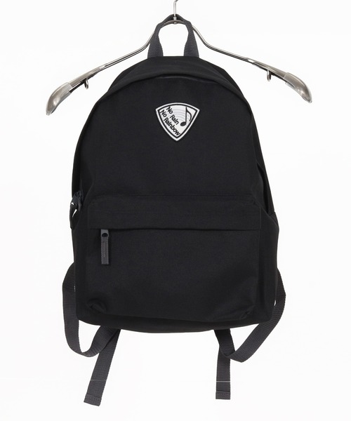 No Rain No Rainbow(ノーレインノーレインボー)の「mko13100-NR mini backpack with pick patch リュック(NR25W-32)(バックパック/リュック・メンズ・ブラック・FREE)」の8枚目の写真