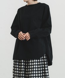 40ブロードワッシャープルシャツ