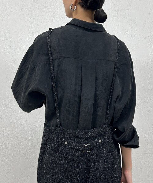 LOUNGEDRESS（ラウンジドレス）の「とろみシャツ（シャツ/ブラウス・レディース・ブラック/ブラウン/アイボリー・FREE）」の22枚目の写真