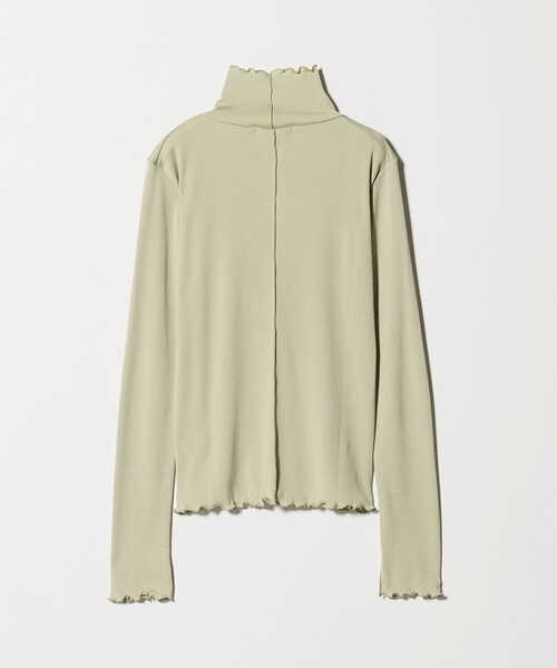 BEAUTY&YOUTH UNITED ARROWS(ビューティーアンドユースユナイテッドアローズ)の「ポリエステルコットンテレコ メロータートルネック カットソー(Tシャツ/カットソー・レディース・ライム/ブラック/ナチュラル/オフホワイト/ライトブルー・FREE)」の22枚目の写真