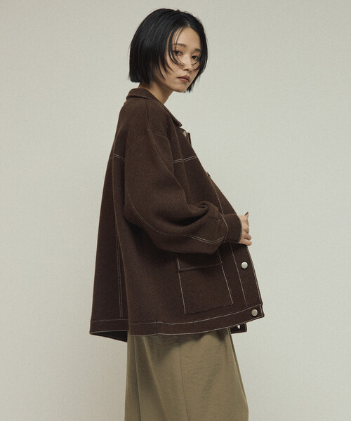 セール】Firsthand/ファーストハンド オーバーサイズ ウール混 ニット