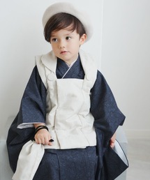 七五三3歳用被布コートセット 男の子 utatane ジャガード