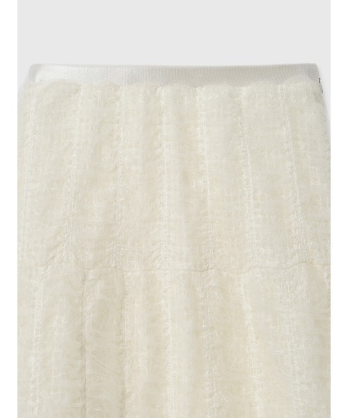 エンブロイダリーシアーチュールスカート（スカート）｜anuans（ア