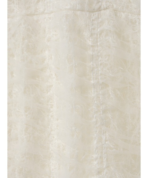 エンブロイダリーシアーチュールスカート（スカート）｜anuans