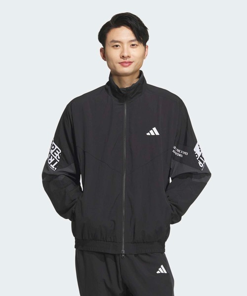 adidas（アディダス）の「Q3 オーバーサイズ トラックトップ