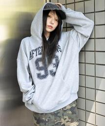 WEGO/グラフィックプルパーカー