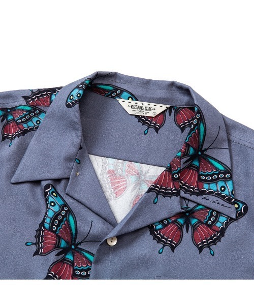 MIHO MURAKAMI CL BUTTERFLY PATTERN S/S SHIRT 【公式通販】