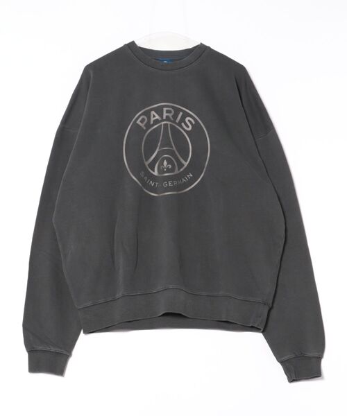 PARIS SAINT-GERMAIN(パリサンジェルマン)の「Paris Saint-Germain ピグメントトレーナー(スウェット・レディース・スミクロ/ブラック系その他・M/L/XL)」の4枚目の写真