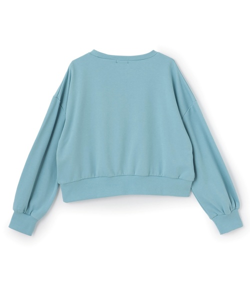 by LOVEiT（バイラビット）の「ハートロゴプルオーバー（スウェット・キッズ・ブルー/アイボリー/チャコール・140cm/120cm/130cm/150cm/160cm）」の9枚目の写真