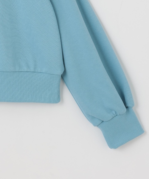 by LOVEiT（バイラビット）の「ハートロゴプルオーバー（スウェット・キッズ・ブルー/アイボリー/チャコール・140cm/120cm/130cm/150cm/160cm）」の12枚目の写真