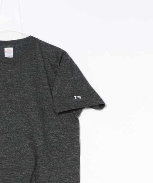 TAKA-Q（タカキュー）の「【綿100% ユナイテッドアスレ】タカキュー TQロゴ クルー半袖Tシャツ（Tシャツ/カットソー・メンズ・ダークウッド/グリーン/ターコイズブルー/ブルー系その他/ブラック・MEDIUM/LARGE）」の7枚目の写真
