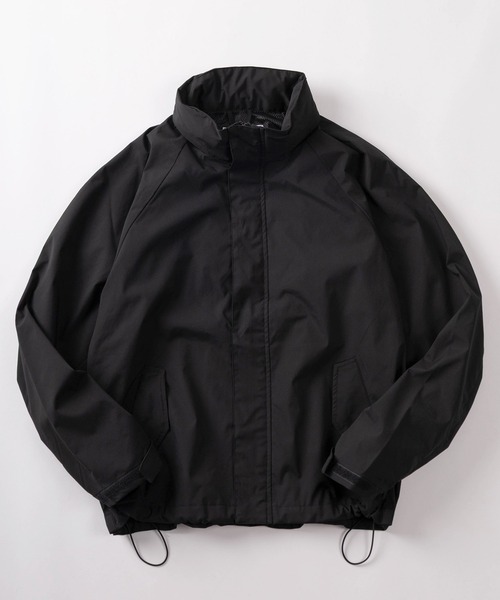 セール】【71】ボリュームネック スタンドブルゾン／フードイン