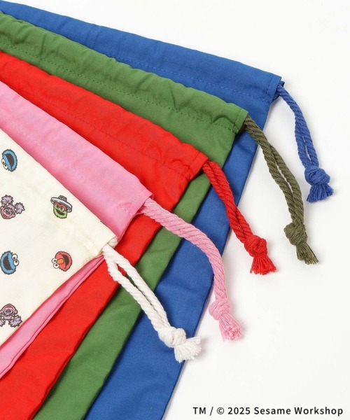 LEPSIM（レプシィム）の「【SESAME STREET／セサミストリート】巾着セット　322224（ポーチ・レディース・レッド/グリーン/ピンク/ブルー・ONE SIZE）」の21枚目の写真