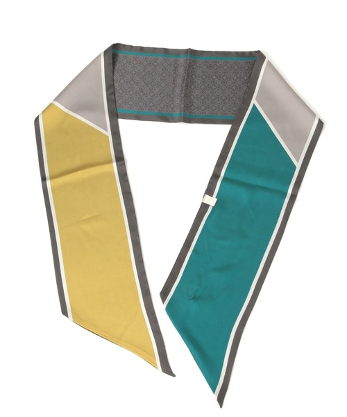 studio CLIP(スタディオクリップ)の「ダブルフェイス細判スカーフ(ストール/ショール・レディース・ブラウン/グレー・FREE)」の3枚目の写真