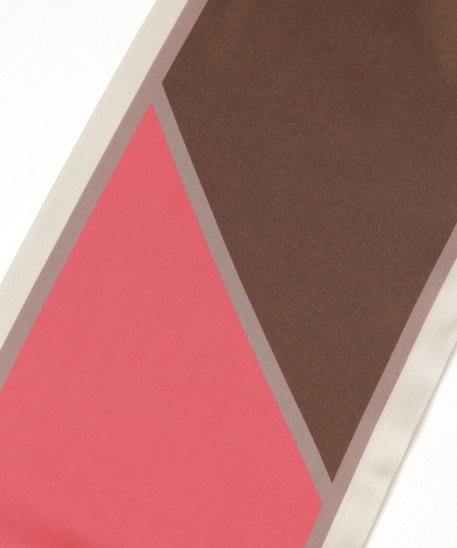 studio CLIP(スタディオクリップ)の「ダブルフェイス細判スカーフ(ストール/ショール・レディース・ブラウン/グレー・FREE)」の11枚目の写真