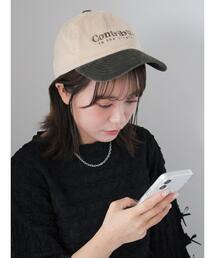 ehka sopo | ウォッシュ加工コーデュロイキャップ(ハット)