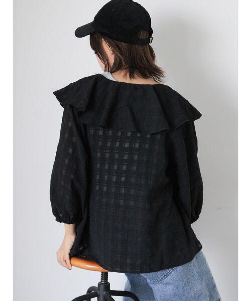 ehka sopo（エヘカソポ）の「ウォッシュ加工コーデュロイキャップ（ハット・レディース・ブラック/グレー/ベージュ・F）」の11枚目の写真