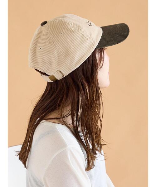 ehka sopo（エヘカソポ）の「ウォッシュ加工コーデュロイキャップ（ハット・レディース・ブラック/グレー/ベージュ・F）」の12枚目の写真