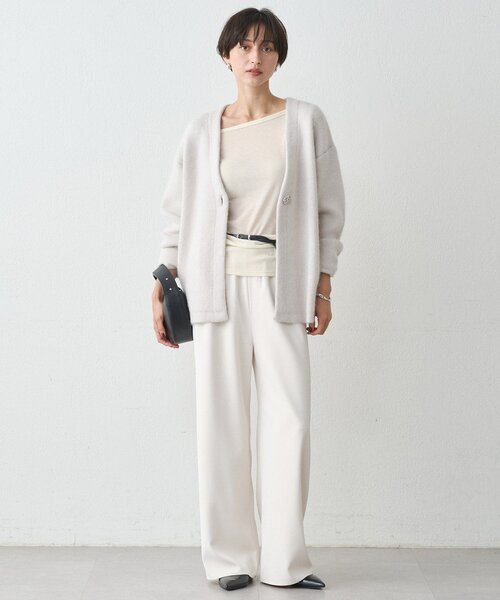 今季物 ラウンジドレス　ニットコート 接結ニットコート（その他アウター）｜LOUNGEDRESS（ラウンジドレス