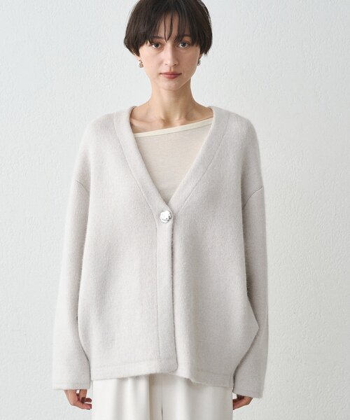 今季物 ラウンジドレス　ニットコート 接結ニットコート（その他アウター）｜LOUNGEDRESS（ラウンジドレス